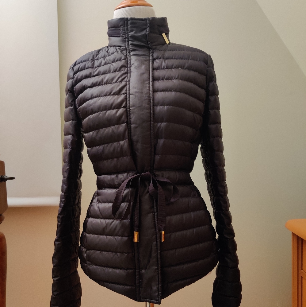 Michael Kors light down puffer jacket, black, XS-S